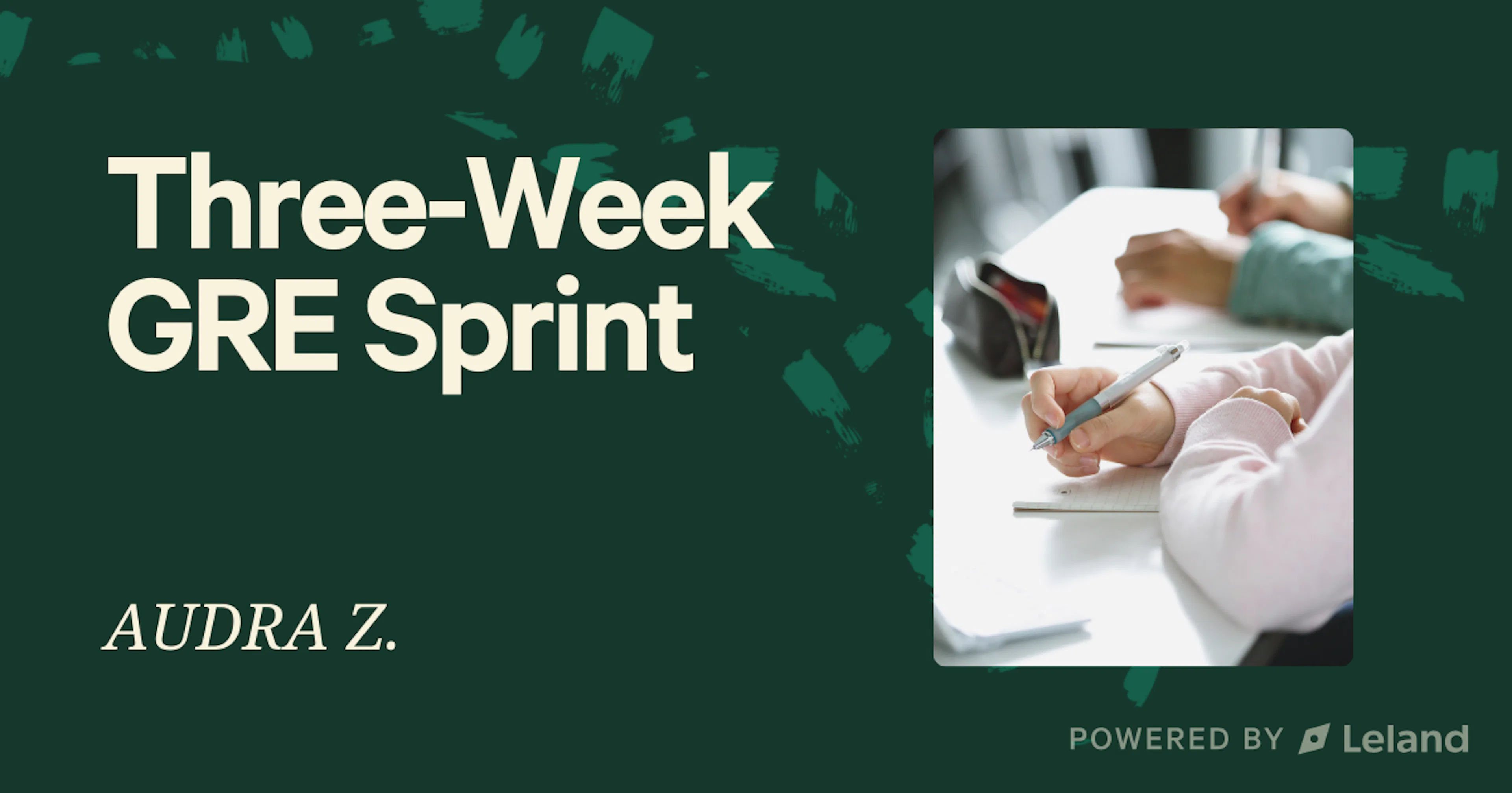 Three-Week GRE Sprint: Intensive Prep to Maximize Your Score