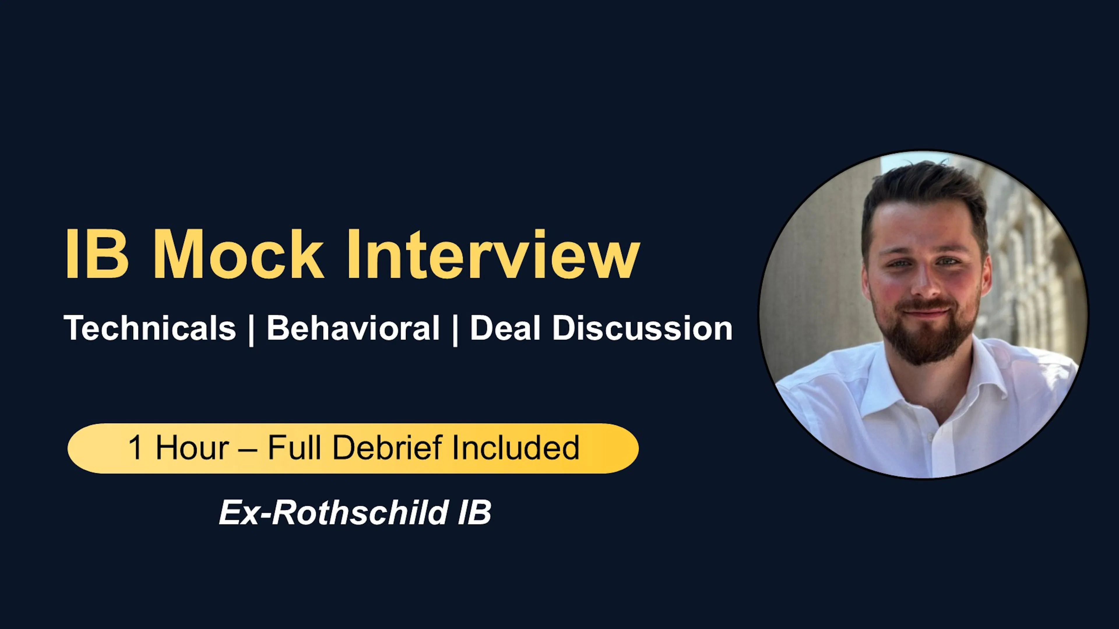 IB Mock Interview + Feedback