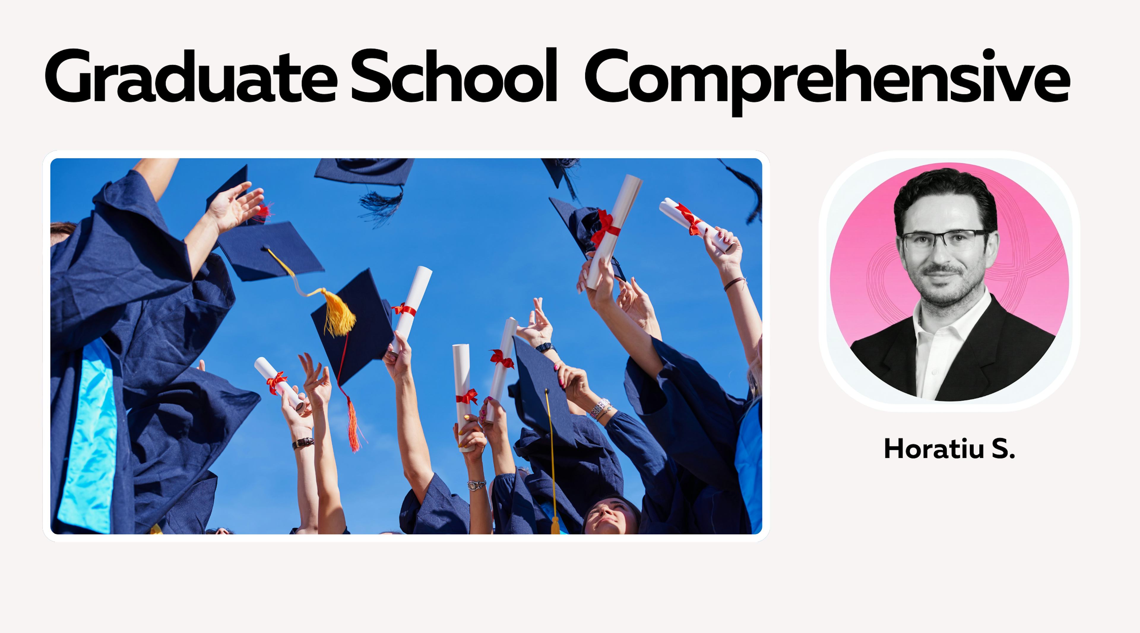 Master's & Graduate Program Comprehensive Packages