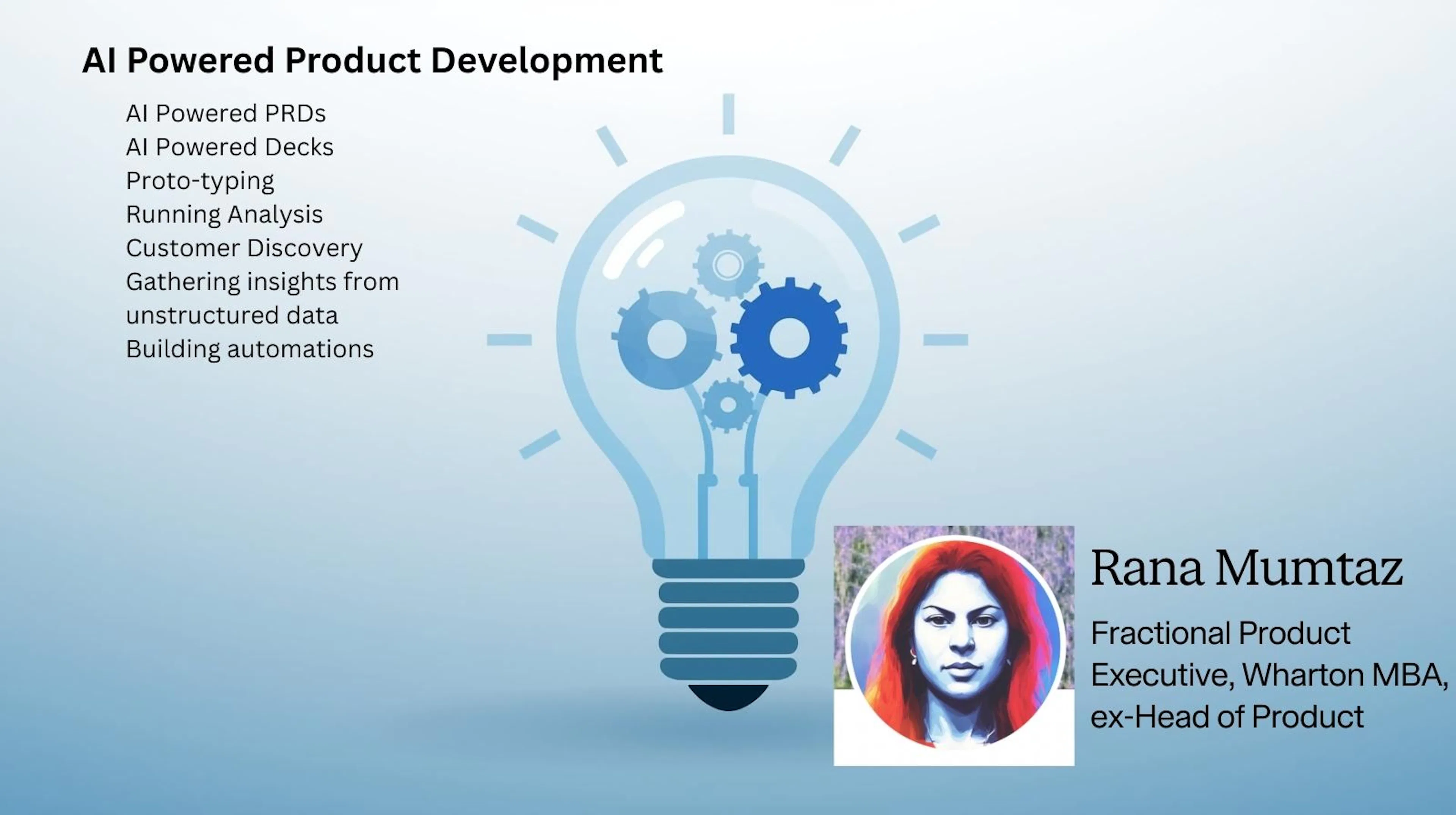 AI for Product Development