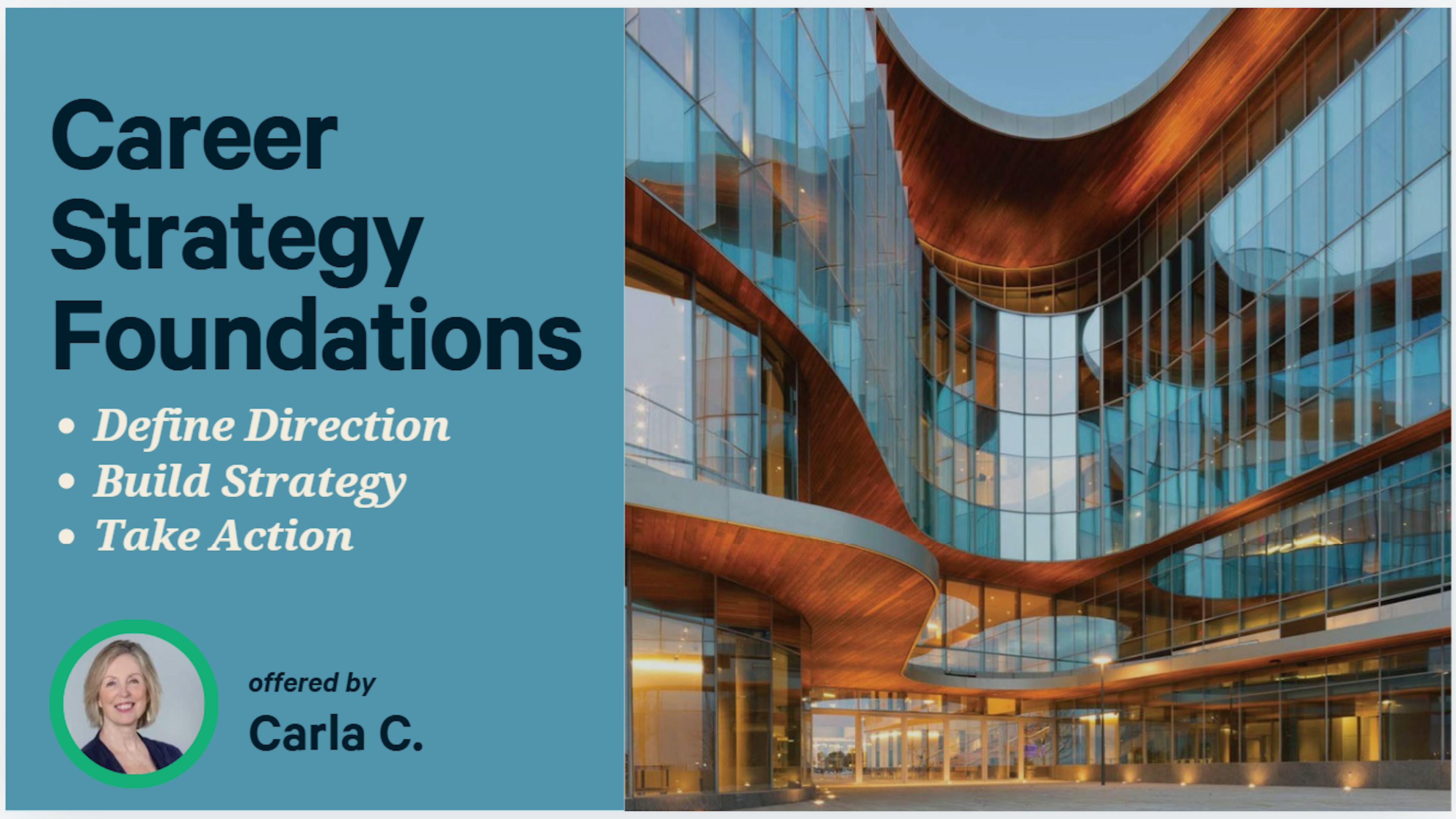 Career Strategy Foundations: Direction, Structure, and Confidence 