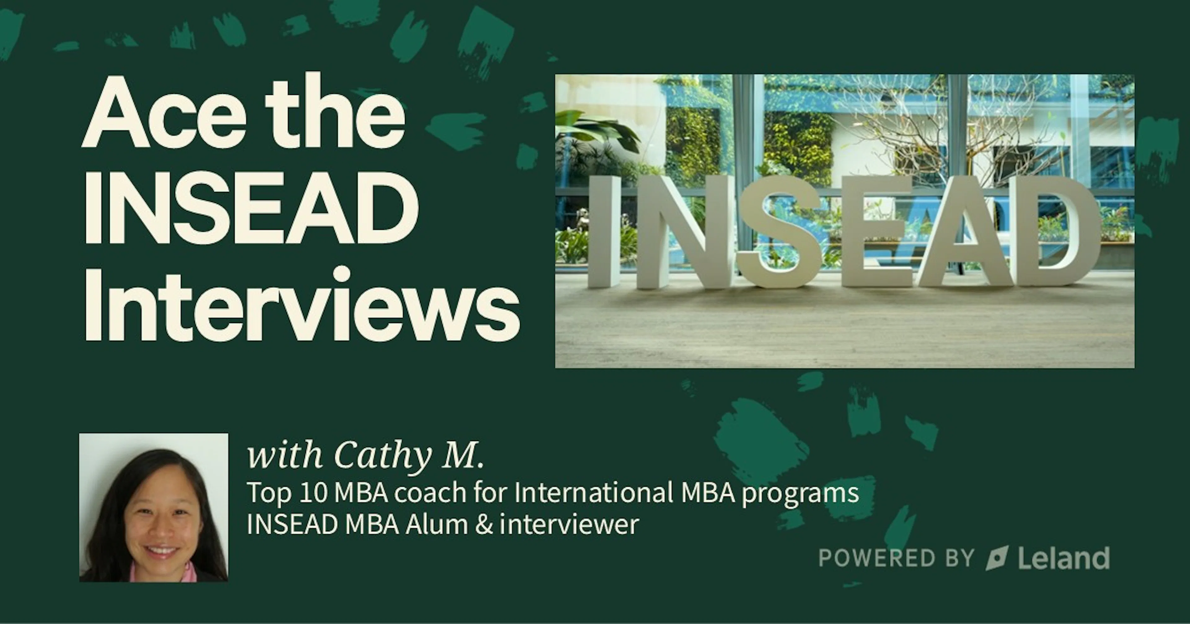 Ace Your INSEAD MBA Interview