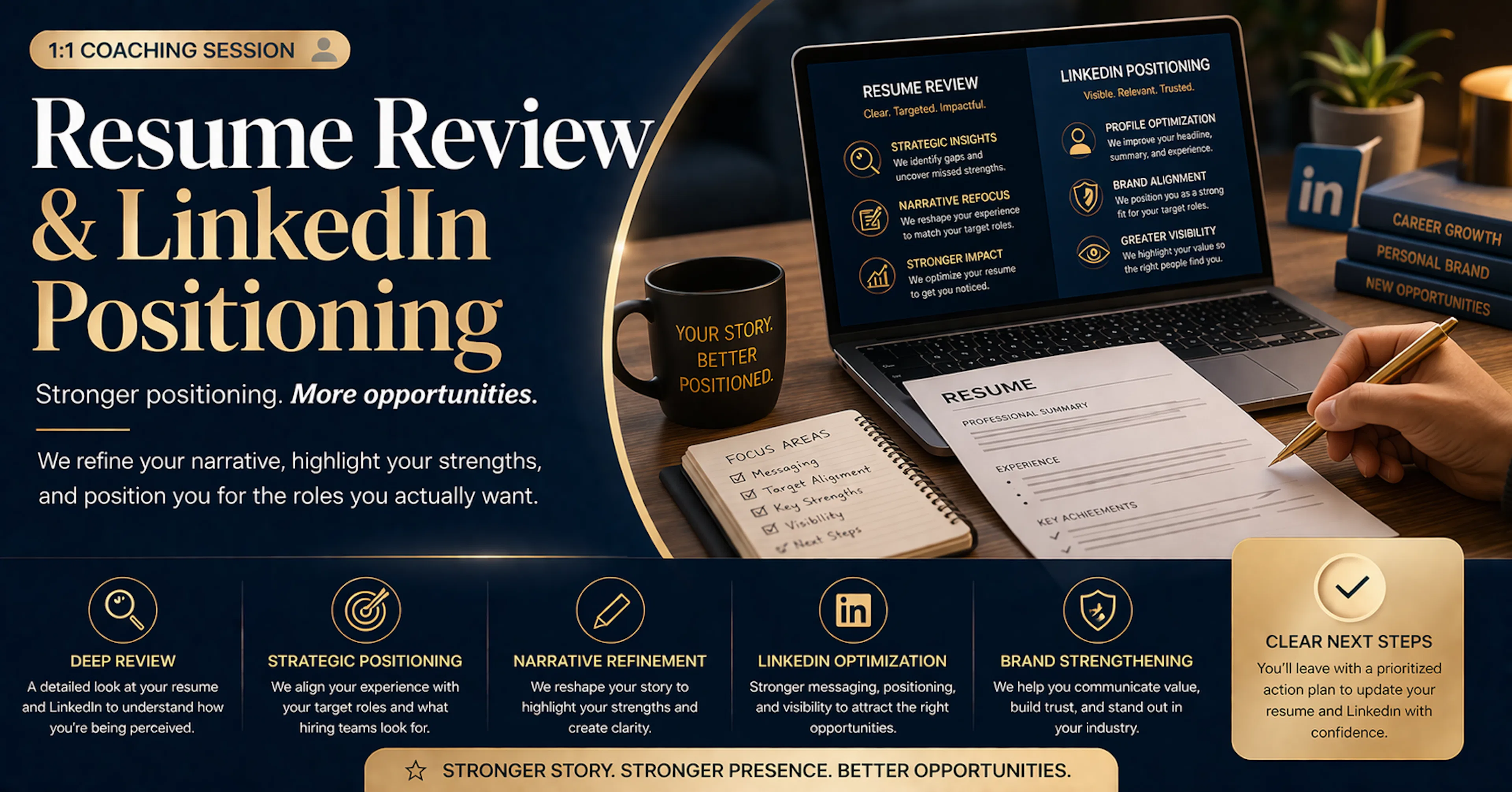 Resume Review & LinkedIn Positioning Package
