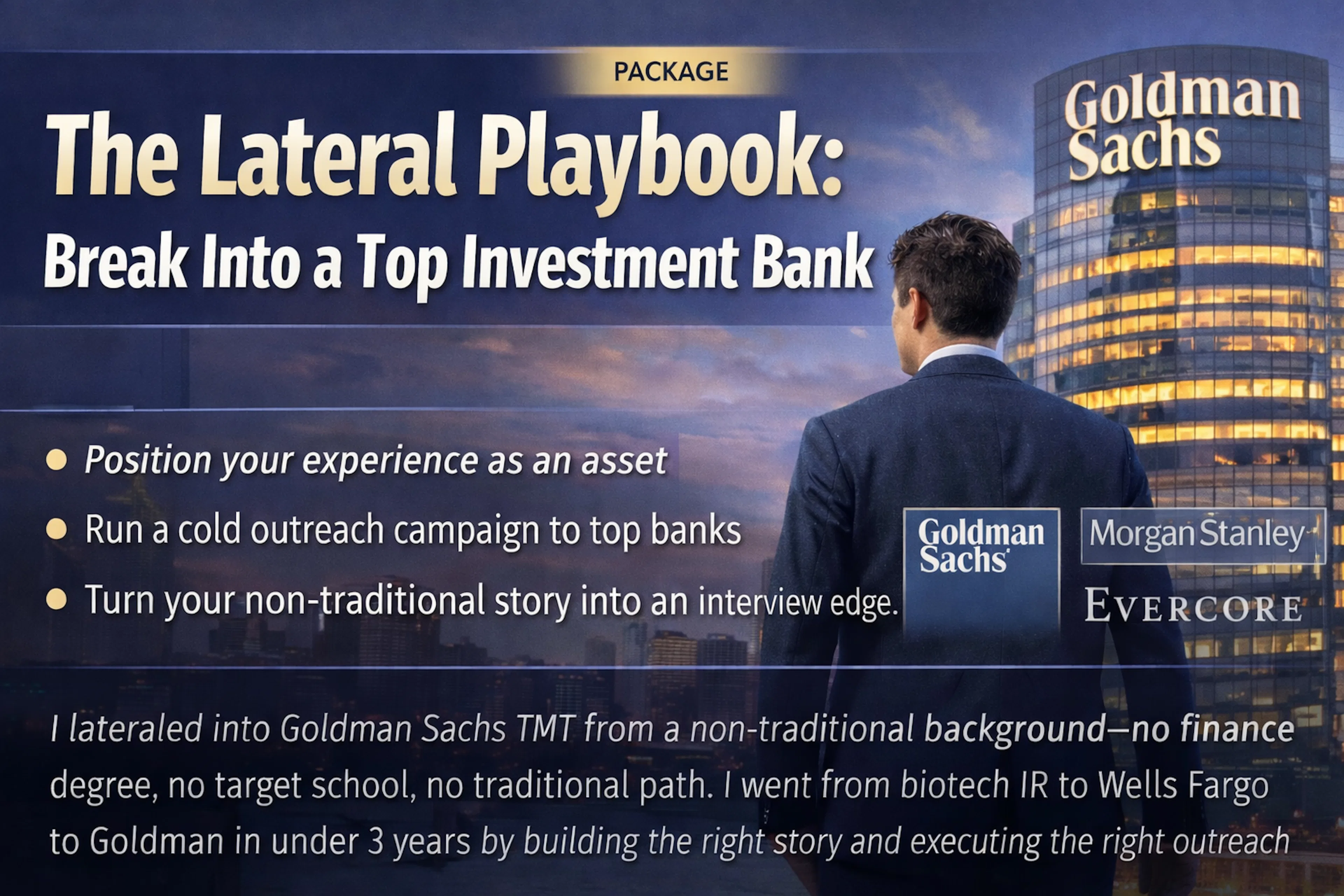 The Lateral Playbook: Break Into a Top Investment Bank