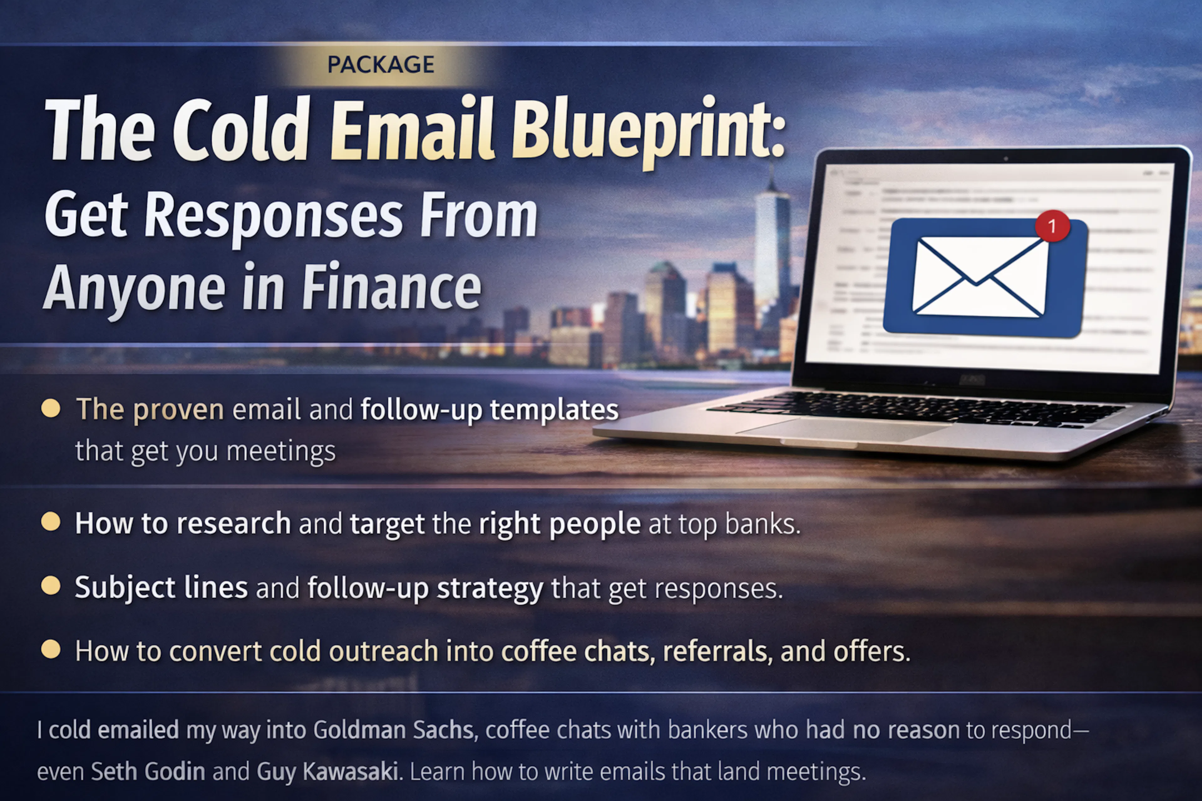The Cold Email Blueprint: Get Responses From Anyone in Finance