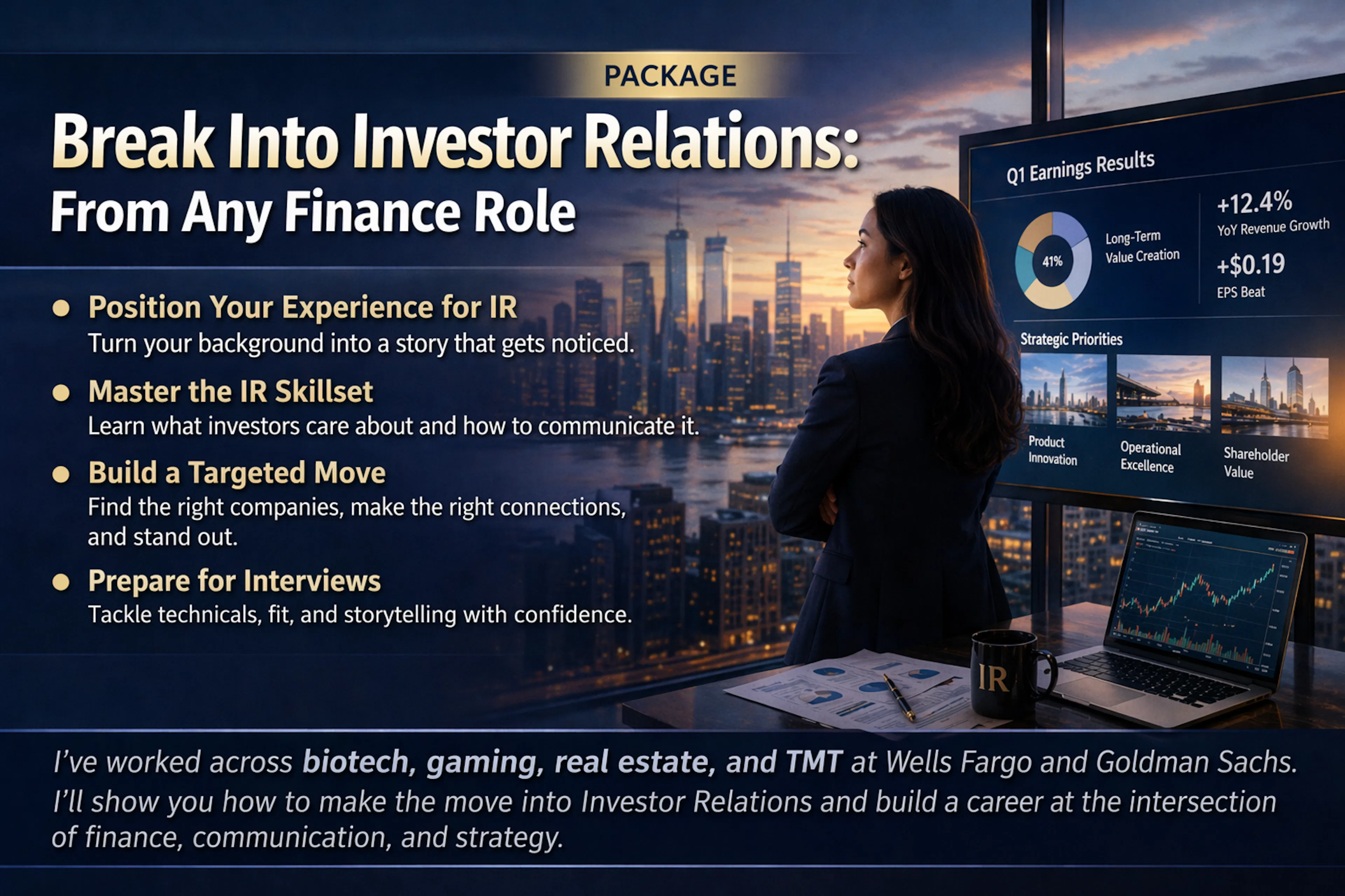 Break Into Investor Relations: From Any Finance Role