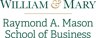 Raymond A. Mason School of Business at William & Mary Logo
